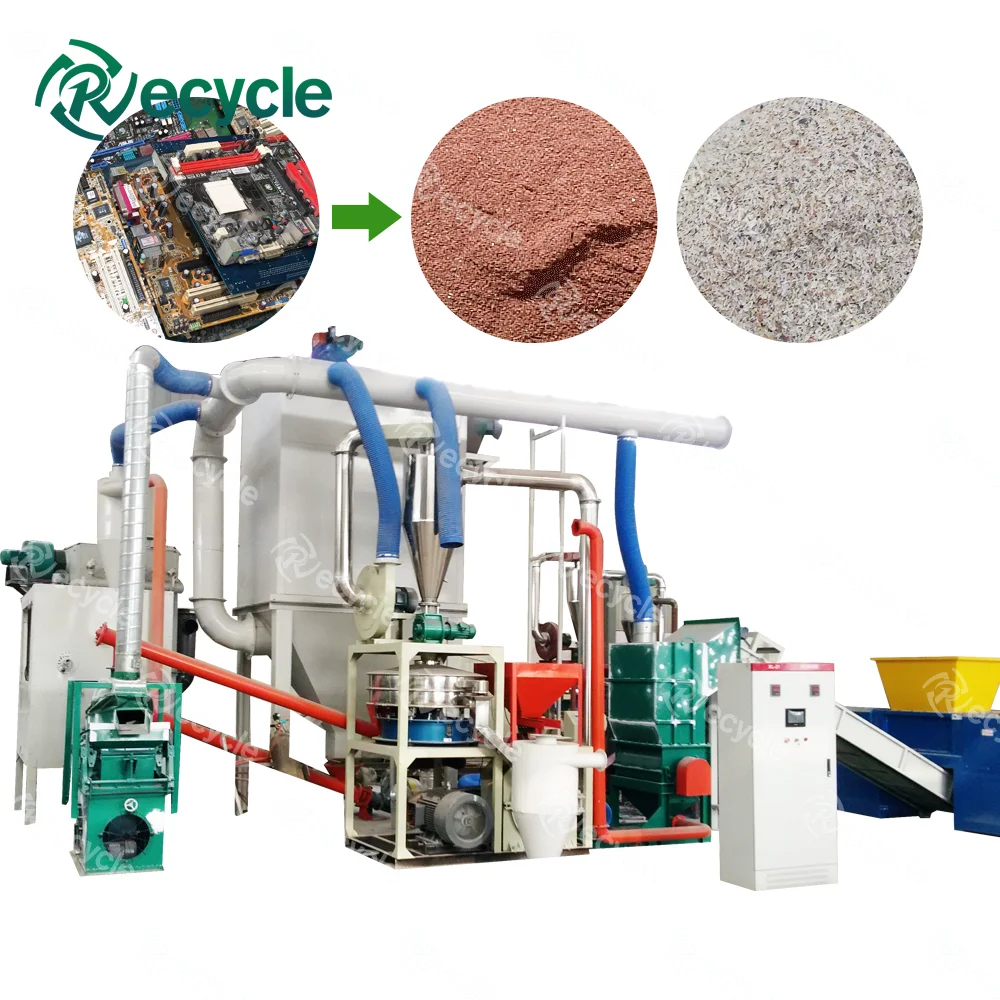 PCB Board ACP Board Recycling Plant Ewaste Recycling Machines