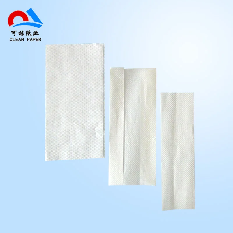 100% Recycle Pulp Hand Tissue Paper 2 Ply Tissue Paper Custom Embossing Fold Paper Hand Towel