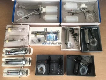 Automatic Adjustable Vaccine 0-2ml,0-5ml Syringe Cattle Injection Gun For Pig Goat Sheep Cattle Farming Equipment