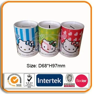 Piggy Bank/Tin Money Box