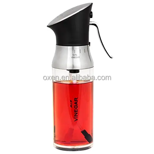 180ml plastic bottle hose dispenser/manual pressure olive oil pump sprayer