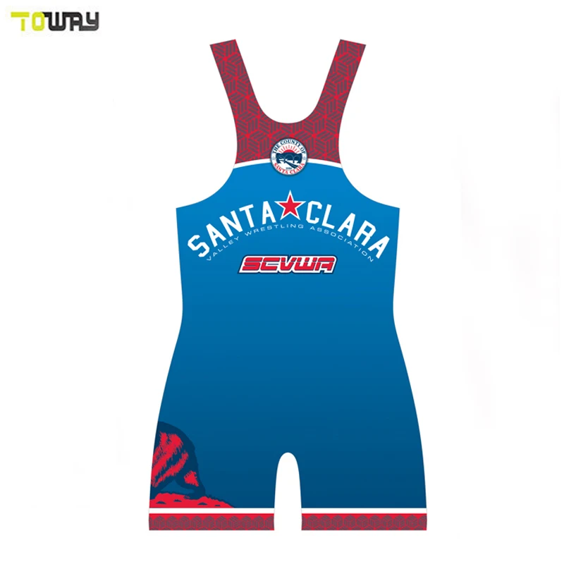 plus size sublimated wrestling singlets for sale
