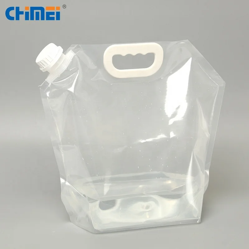 5 liter foldable plastic water container