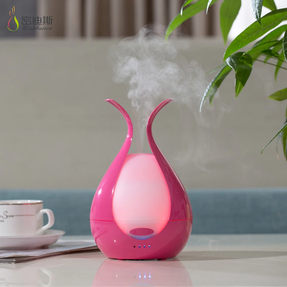 unique handy bathroom air humidifier fragrance electric lighted aromatherapy natural scent essential oil mist spa vapor diffuser