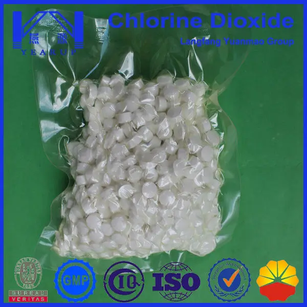 
Free Samples Chlorine Dioxide Tablet for Swimming Pool Treatment and Maintenance 