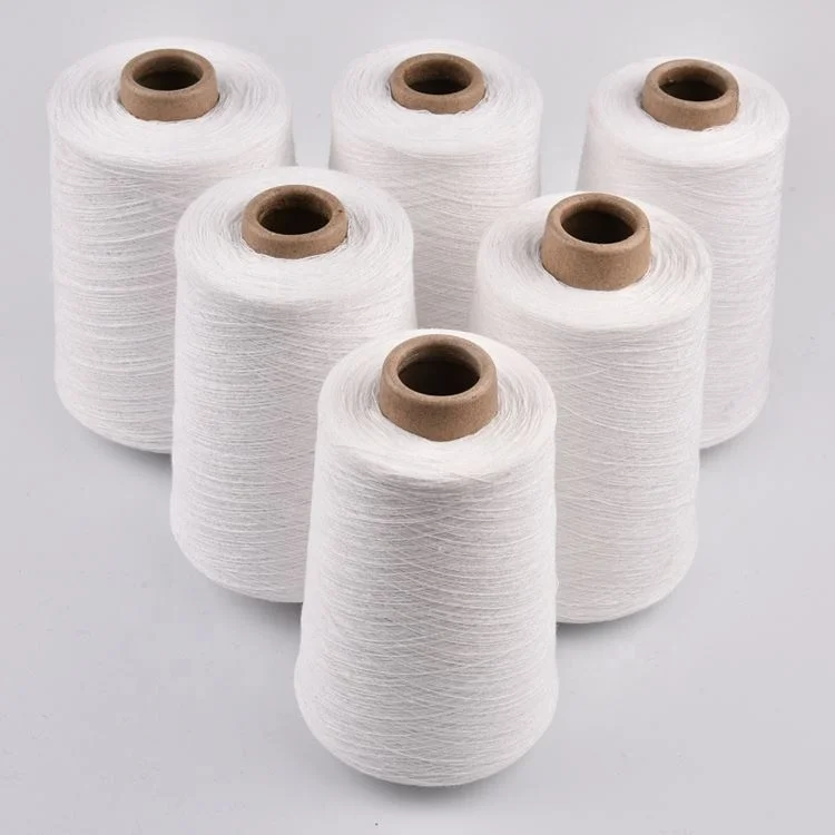 
NE 7/2 China manufacture knitting recycled cotton blended sock yarn 