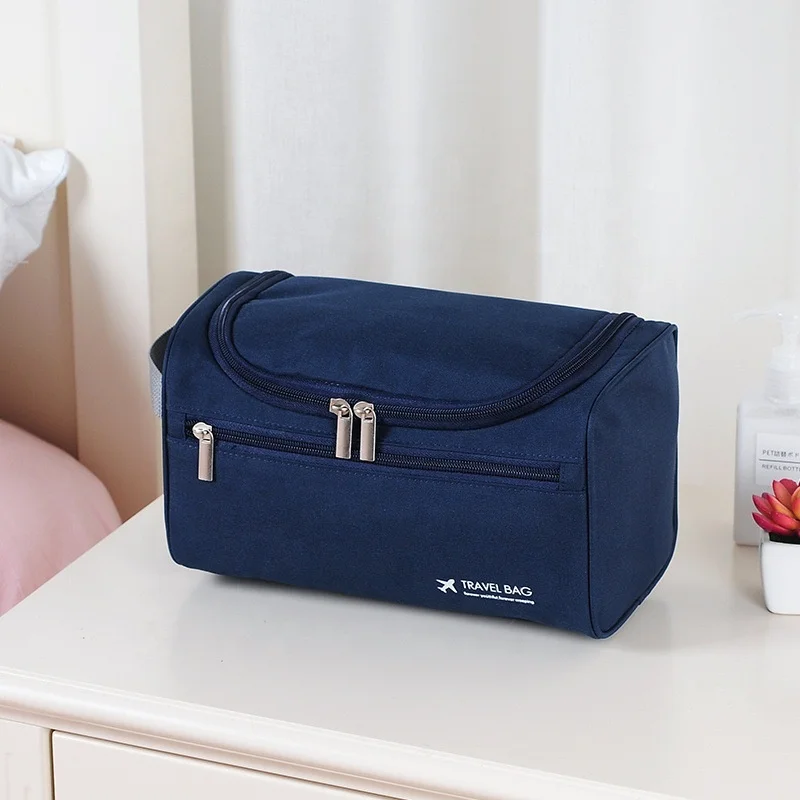 
Polyester waterproof travel shaving bag men toiletry bag 