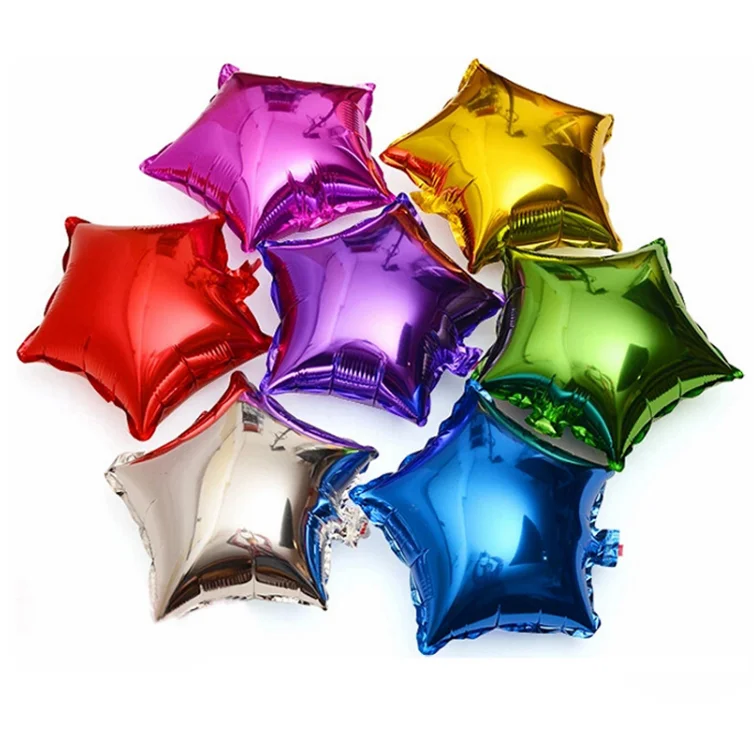 Helium Balloon star Wedding Large aluminum Foil Balloons Inflatable gift Birthday Party Decoration Ball