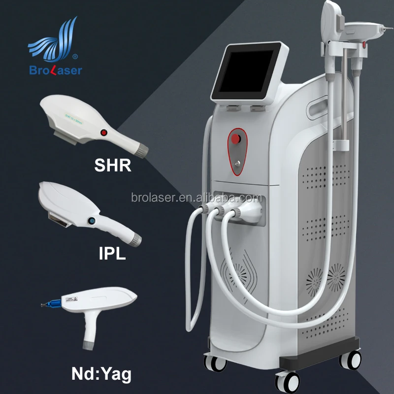 
14 In 1 SHR IPL YAG Laser Carbon Facial IPL Laser Multi Function Salon Beauty Device 