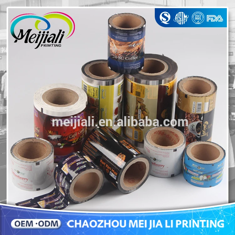 Пользовательские прозрачный экологичный герметик пищевой рулонной упаковки пластиковой пленки для ламинирования