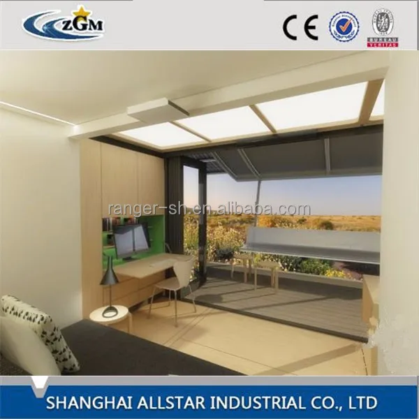 Export from China low cost ready made container house Luxury frame houses mobile home villa