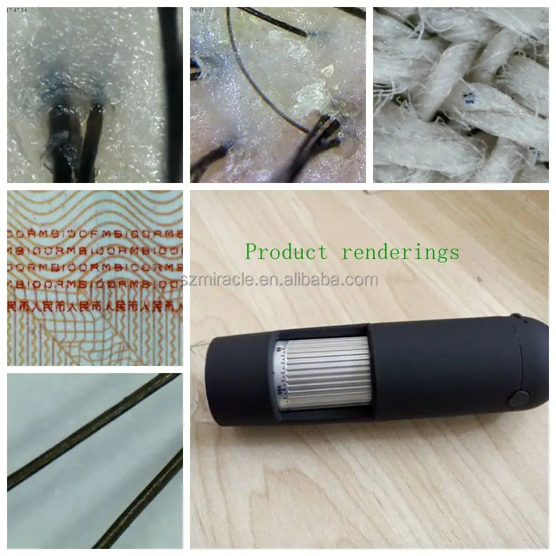 20x 200x usb hair scalp  detector with video digital microscope