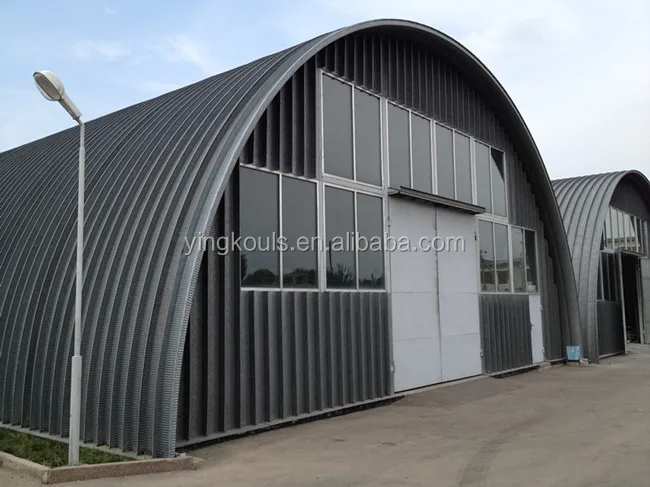Longshun Frameless Hangar 680 Curve Roof Sheet Machine