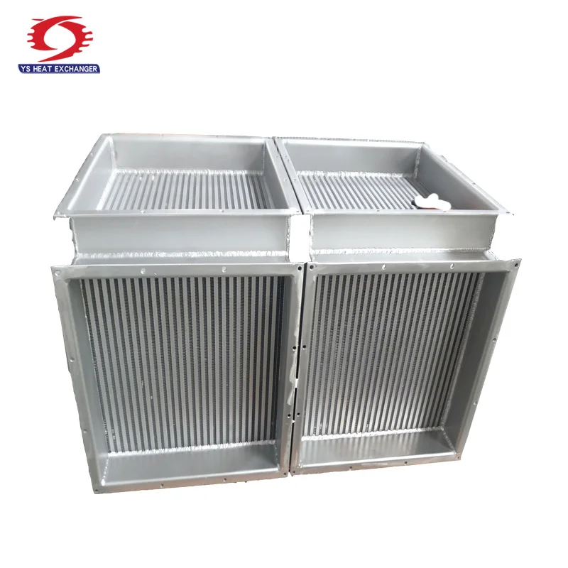 China Aluminum Brazed Custom Plate Fin air to air heat exchanger