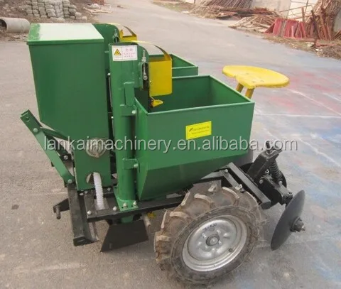 
diesel engine drive row potato planter Potato planting machine 
