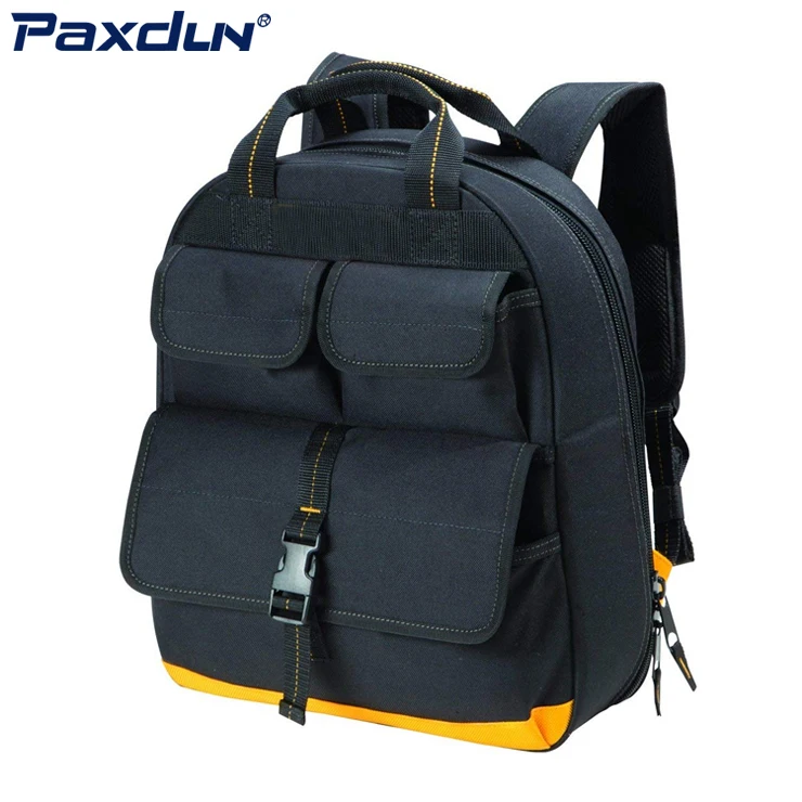 wholesale waterproof durable rigid tool backpack technician usb charger with laptop compartment