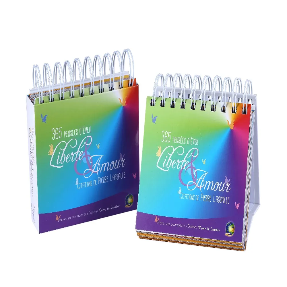 Monthly Wall Calendars Custom Full Colors 365 Days Desk Calender Table Printing Calendar