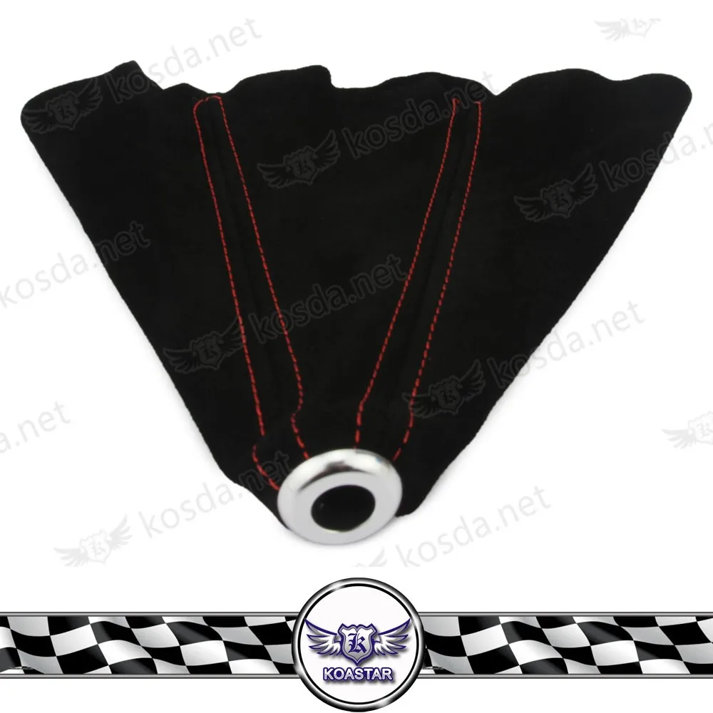 Замша/ПВХ/Карбон/PU Универсальный Руководство переключения передач Ручка загрузочного Обложка