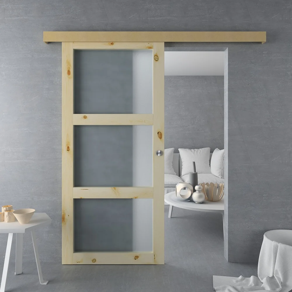 Aluminum Sliding Door Hardware for Sliding Barn Wooden Doors