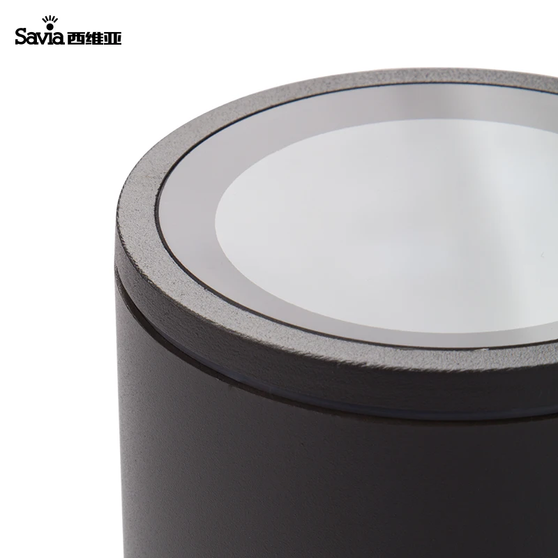 
Savia Modern Aluminum Ceiling Gu10 Spotlight Surface Mounted Waterproof Ip54 Led Downlight For High End Hotel Hallway/corridor 