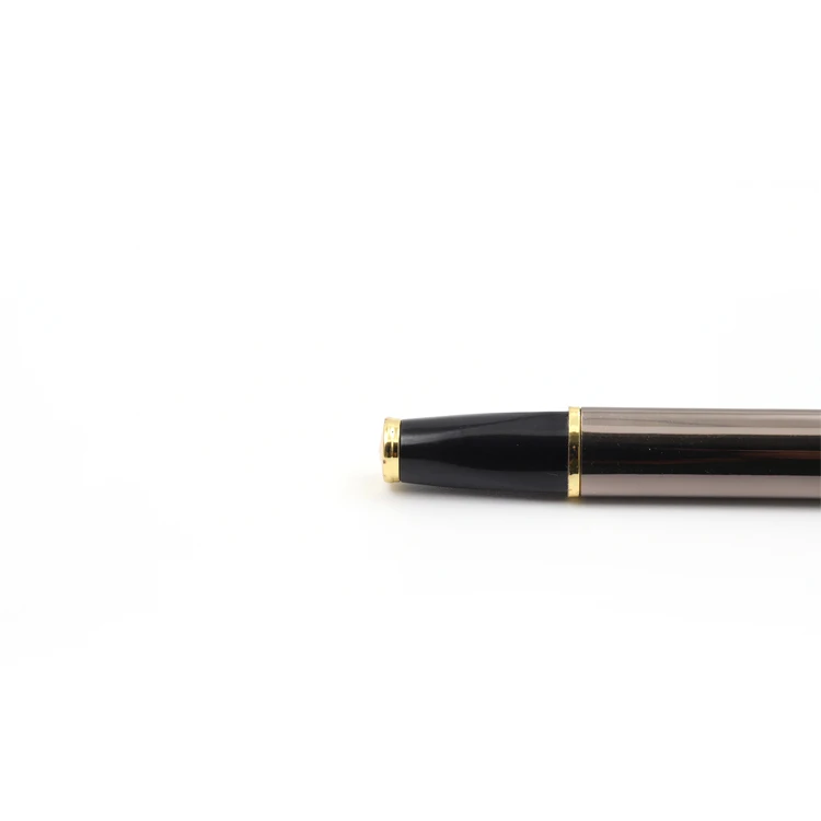 
Custom fashion universal luxury triangle design metal pen gift set 