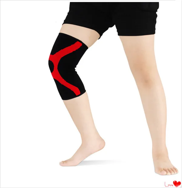 Aofeite Knitting Nylon Elastic Knee Support for Magnets Inside Heating Knee Pad