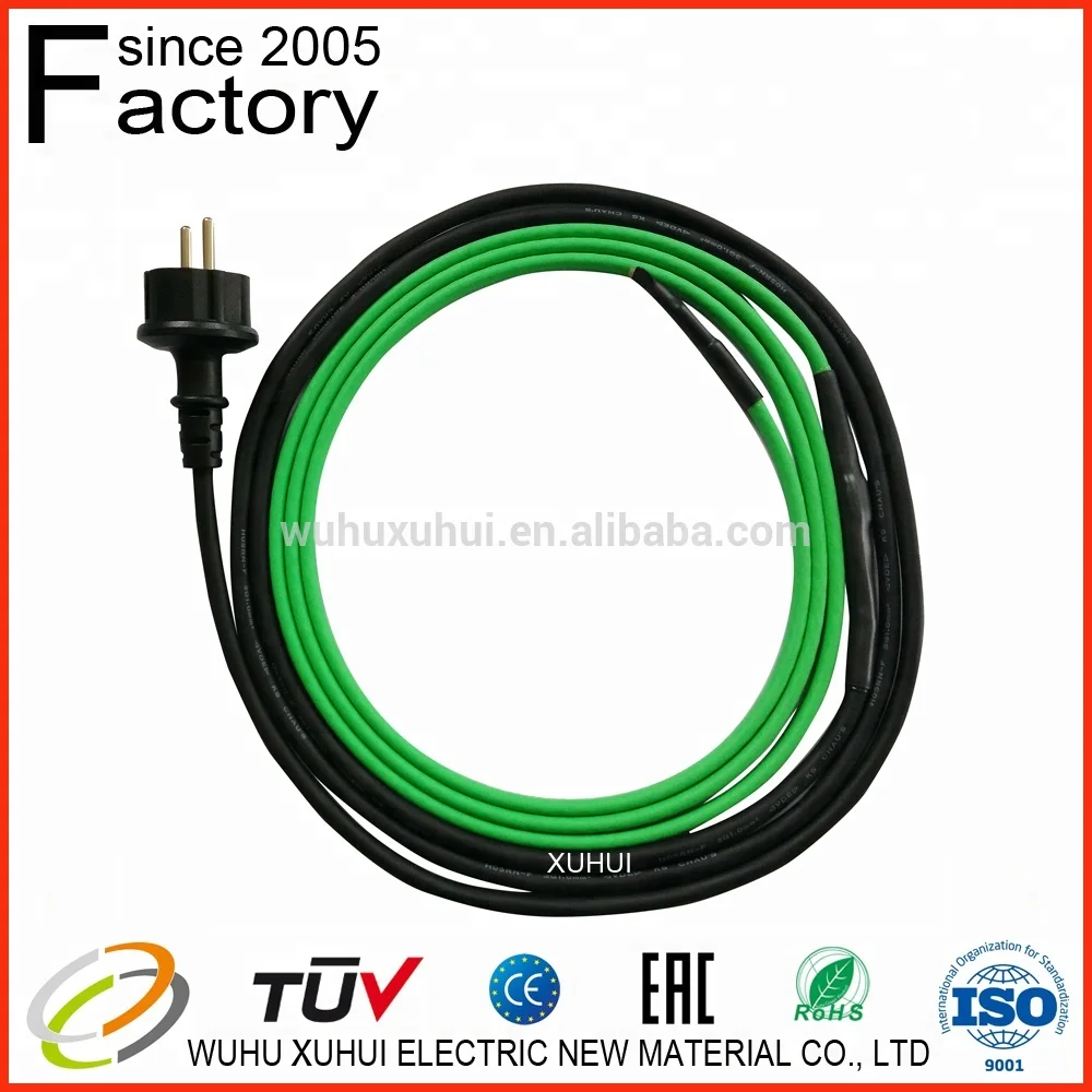 2.0m water pipe heat trace cable