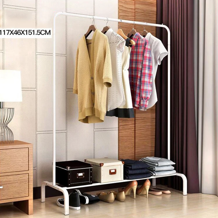 Household Coat Rack Modern Minimalist Wardrobe Clothes Rack
