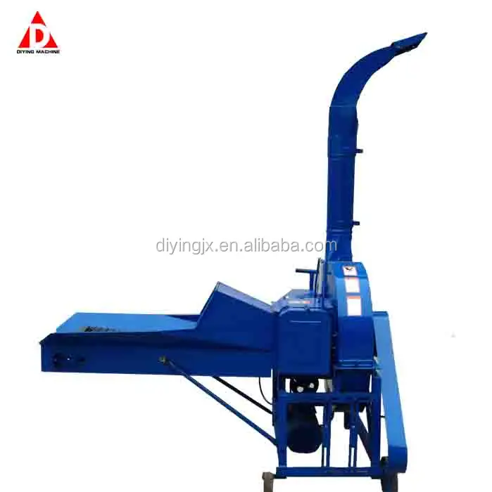 Fodder Straw Crusher / Cow Fodder Chaff Cutter / Green Maize Straw Cutter Machine Price