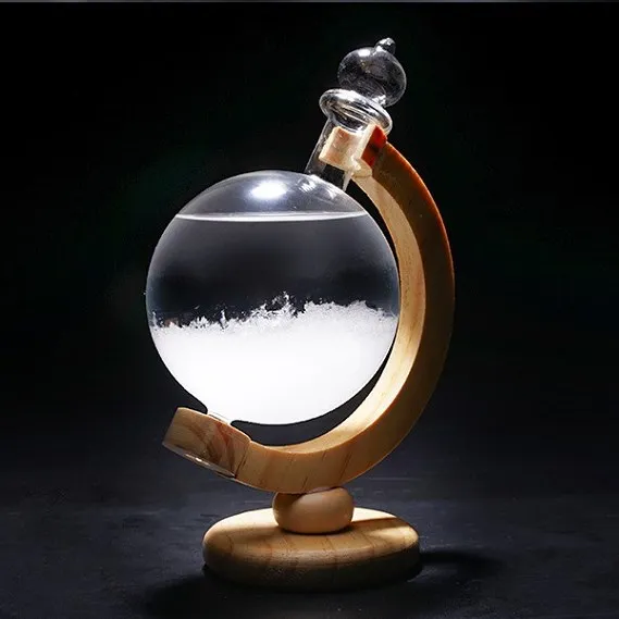 Бутылочка для прогноза погоды в форме теллуриона со стеклянным держателем