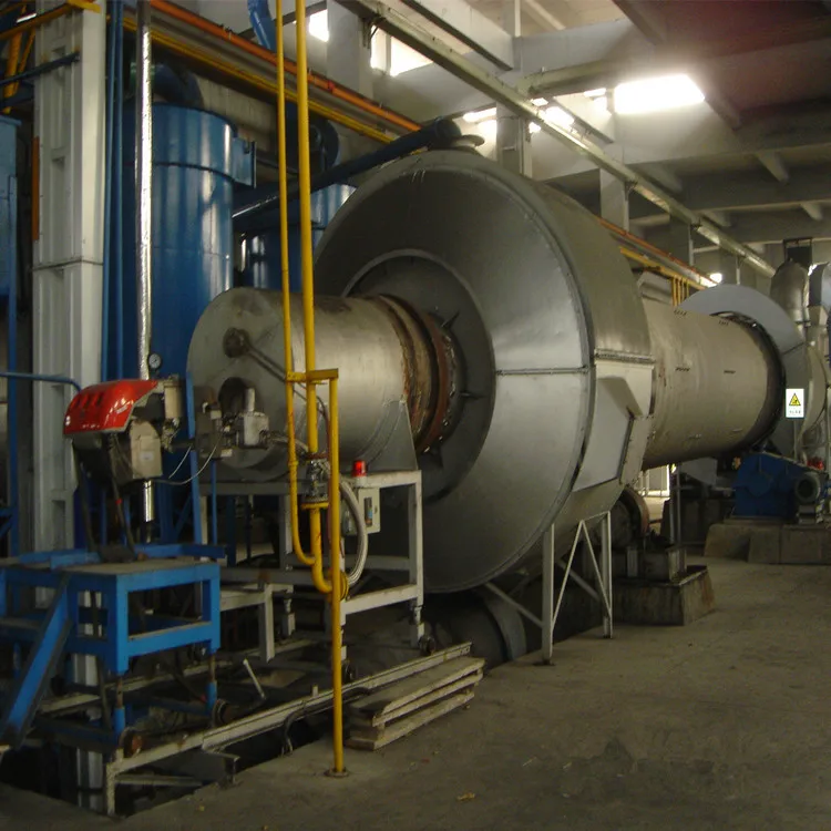 Cylinder rotating sludge dryer in drum drying equipment, coal-heating drum drying equipment