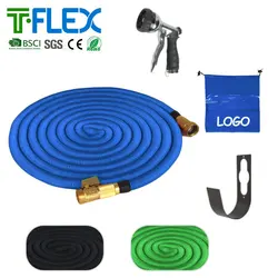 The New Listing Pvc Material High Quality Magic Flexible Garden Hose To Watering With Spray Gun Garden Car Water Pipe