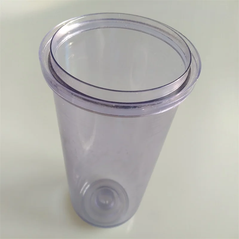 hot double clear housing plastic water filter