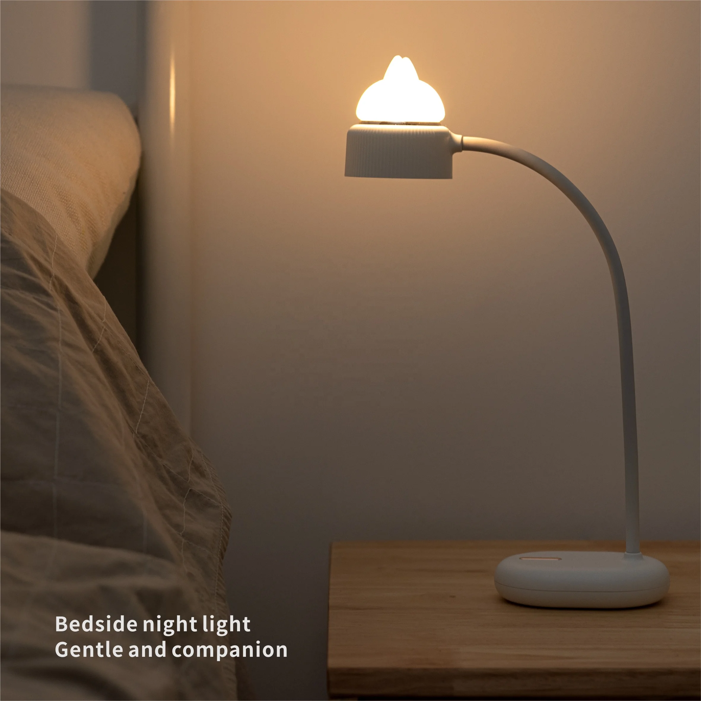 Cat Style USB LED Table Lamp With Night Light Bed Reading Book Light Desk Lamp