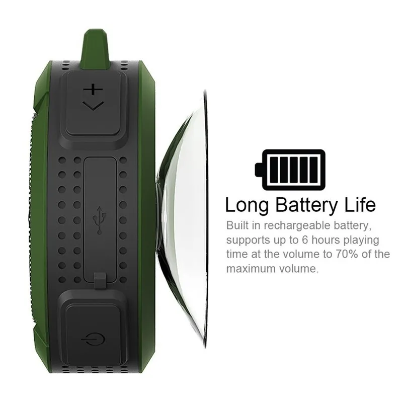 Cheaper Factory Price Car Subwoofer Wireless Charging Alarm Clock Waterproof Bluetooths Speaker