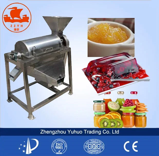 large capacity fruit grinding machine/commercial fruit juice making machine/fruit pulping machine