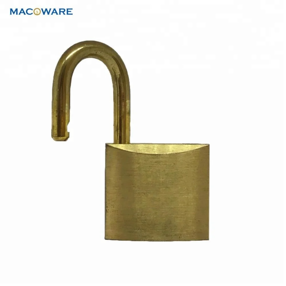 
Top Security Brass Shackle Solid Brass Lock Padlock 