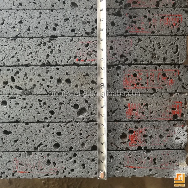 Китайская черная Лавовая вулканическая каменная плитка Hainan, цена