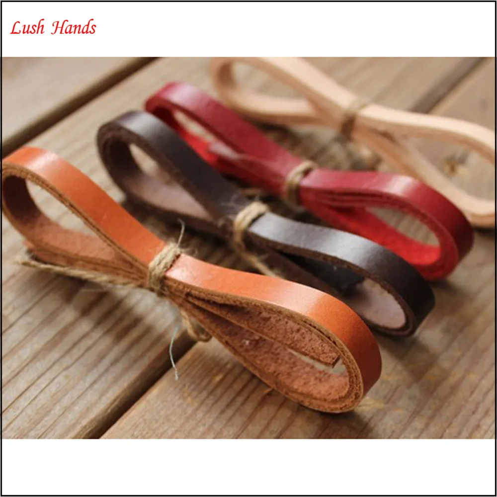 10mm wide flat leather cord for jewelry leather cord wholesale