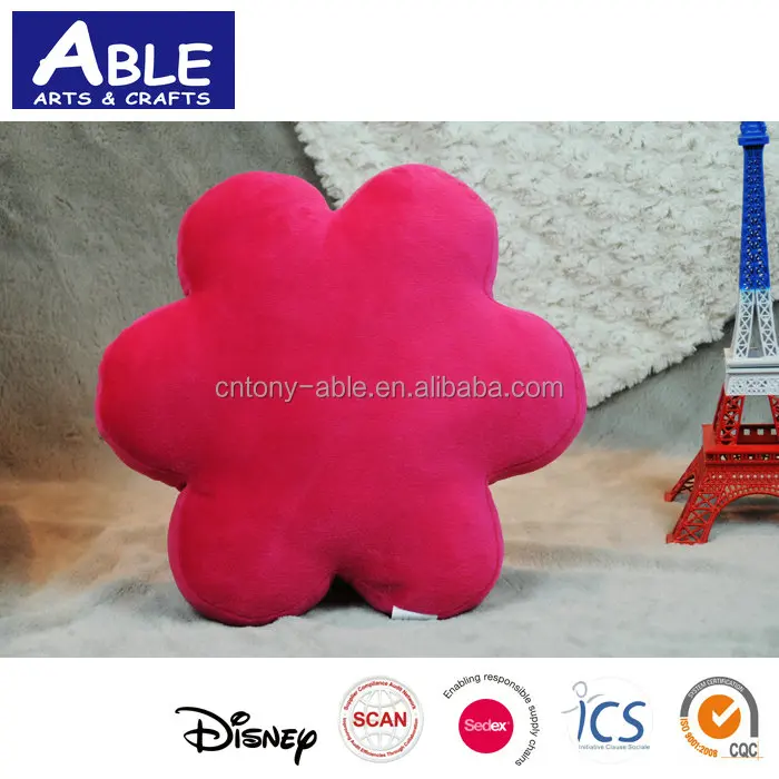 Cute Baby Home Textile Plush Stuffed Toys Flower Shaped Decor Pillow Cushion
