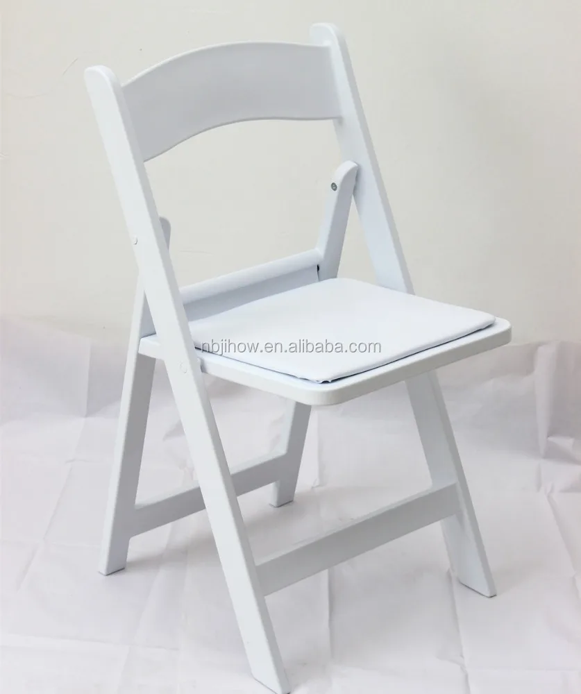 white resin wedding chair folding plastic wimbledon for sale