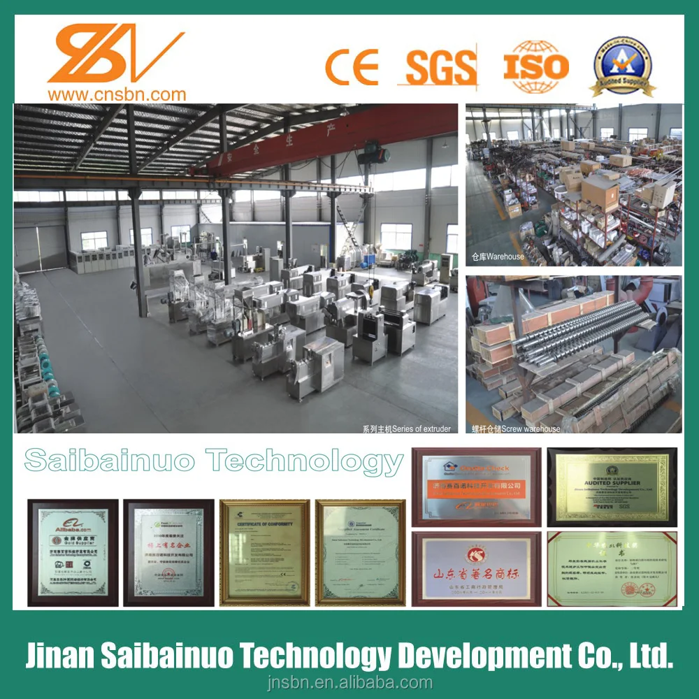 stainless steel industrial soya bean protein food production machine