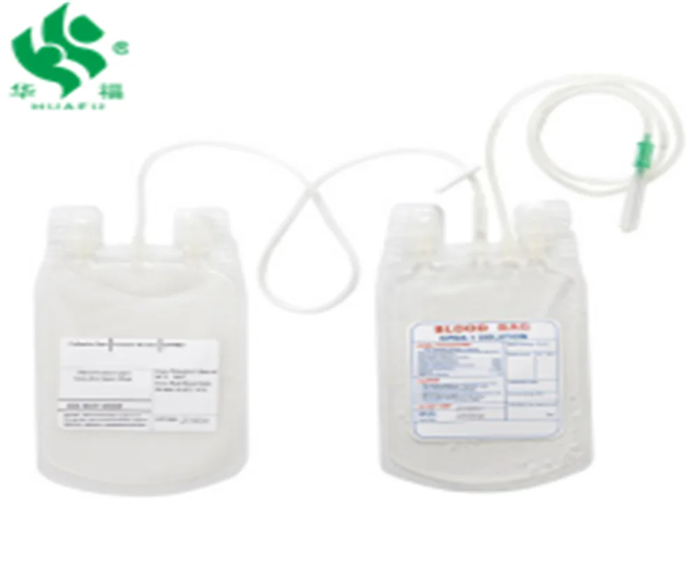 multi Single Double Sterile Medical Disposable infusion Blood Bag 250ml 300ml 350ml 450ml 500ml