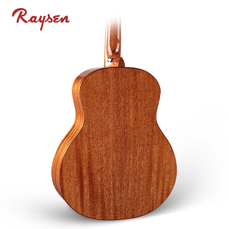 LK-D003 Quality handmade solid top wood guitar musical instrument manufacturer