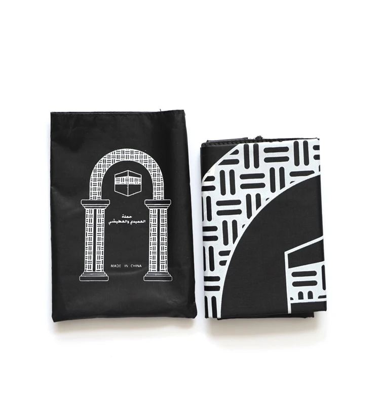 Лидер продаж, водонепроницаемый мусульманский Дорожный Коврик для молитвы, турецкий Карманный молитвенный коврик для мусульманской молитвы