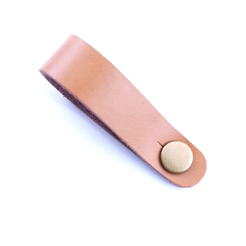 Wholesale custom fashionable Acoustic Guitar Leather Strap Button headstock