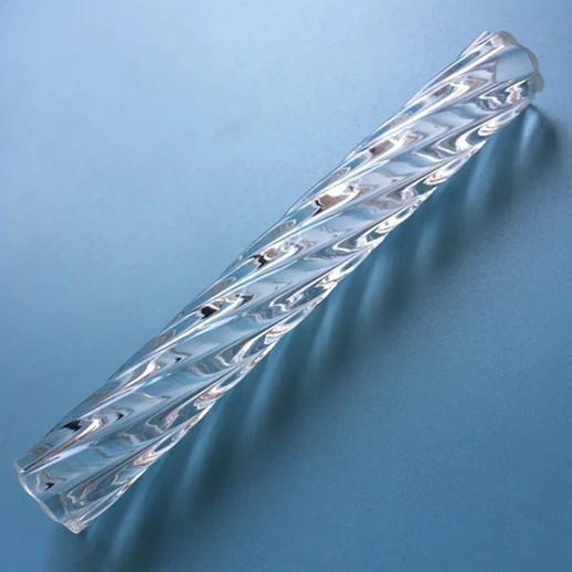 Пользовательская полые толстые стены Высокая боросиликатная стеклянная