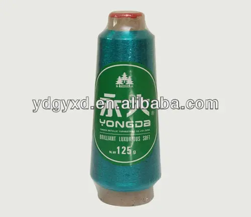
Metallic yarn lurex yarn/Strong yarn sewing thread For Knitting For Embroidery 