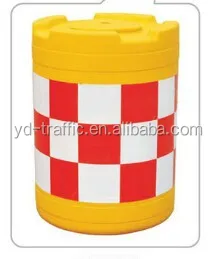 Road Safety Warning Plastic Water Barrel high quality water filled traffic barrier