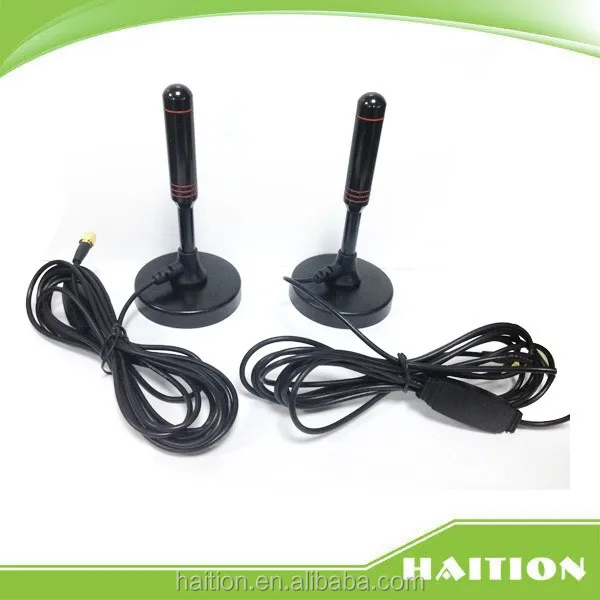 car satellite tv antenna ISDB-T car digital tv receiver with double antennas can work in 160km/h